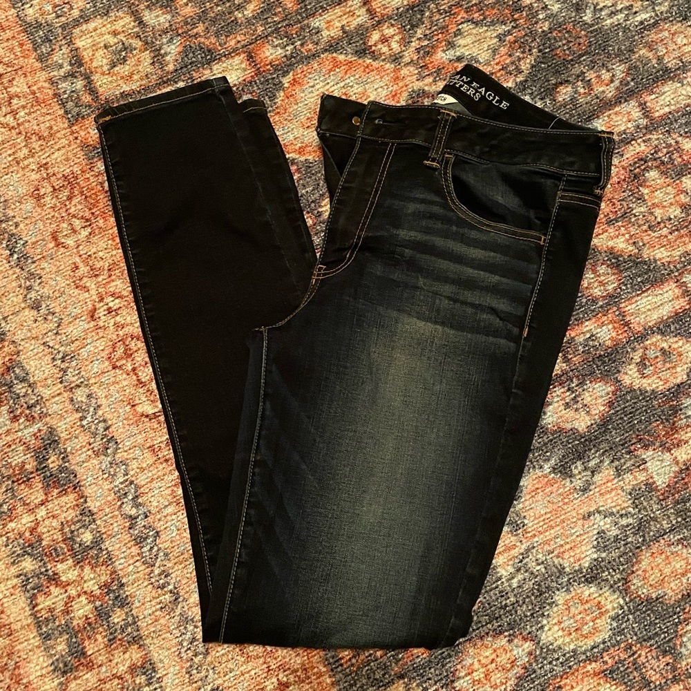 AE super stretch hi-rise jegging